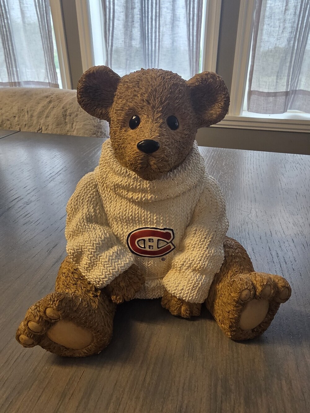 Montreal Canadians Bear Piggybank